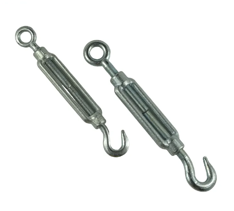 DIN 1480 Galvanized Steel Rigging Screws Wire Rope Turnbuckle