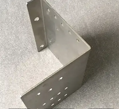 sheet metal part for machinery